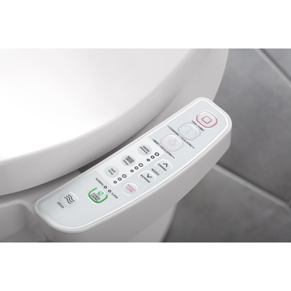 Kohler Novita Elongated Cleansing Toilet Seat White & Reviews Wayfair